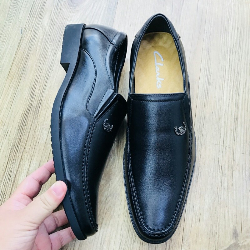 Giày Mọi Đế Tây CLARKS HN 7231 đen 3