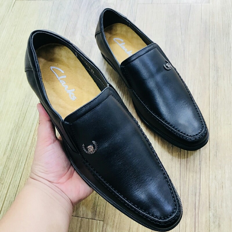 Giày Mọi Đế Tây CLARKS HN 7231 đen 7