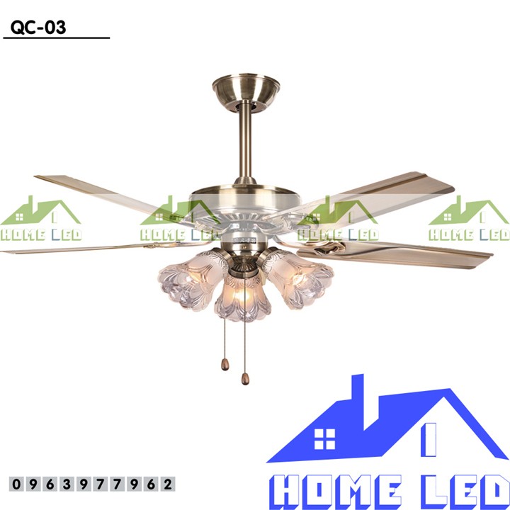 Quạt trần đèn QC-03