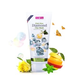 Mặt Nạ Đất Sét Làm Da Sáng Hồng Fresh & Fruity Pink Glow Diamond Clay Mask 150ml