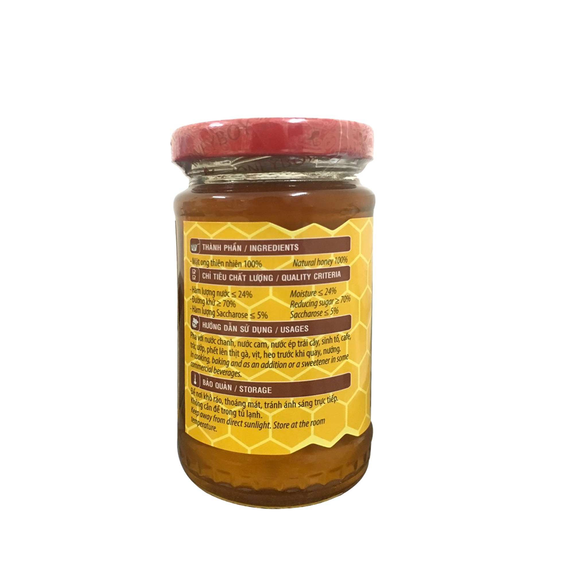 Mật ong HONEYBOY thiên nhiên 100ml