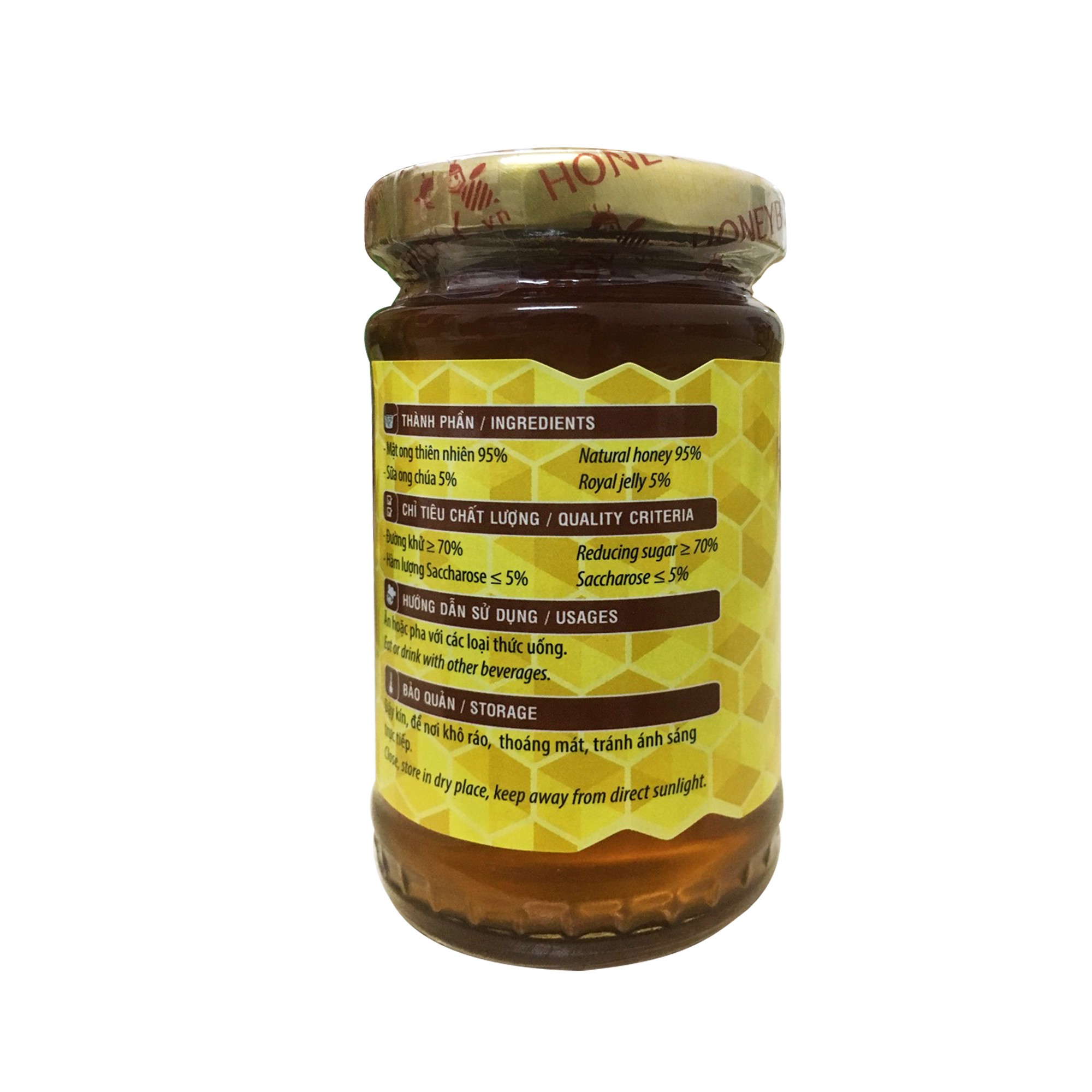 Mật ong Honeyboy sữa chúa 100ml