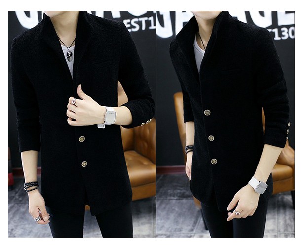 Áo khoác dạ nam cao cấp VKN09
