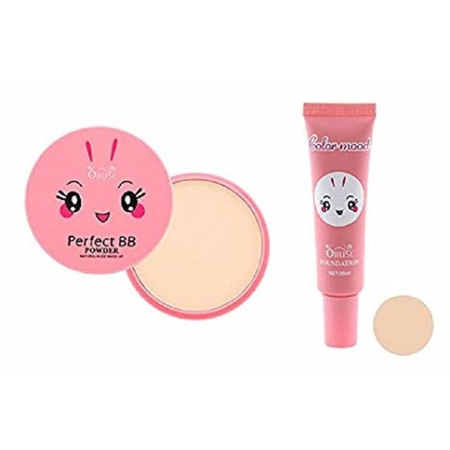 Bộ kem lót BB và phấn phủ Obuse