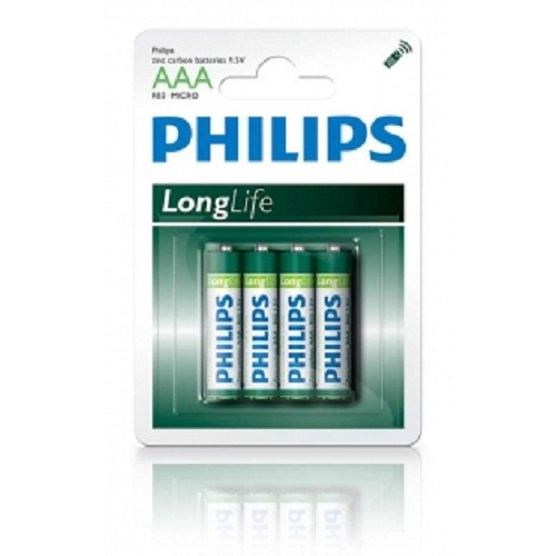 Pin Kẽm AAA Philips R03L4B