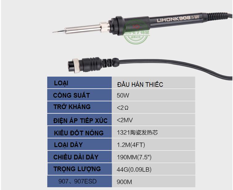 Máy hàn thiếc LIHONK LK-936 60W