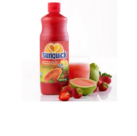 Nước ép cô đặc ổi dâu Sunquick 840 ml