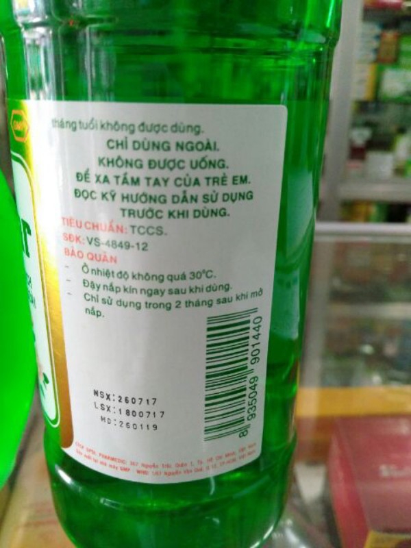Dung Dịch Vệ Sinh Phụ Nữ Gynofar 250ml