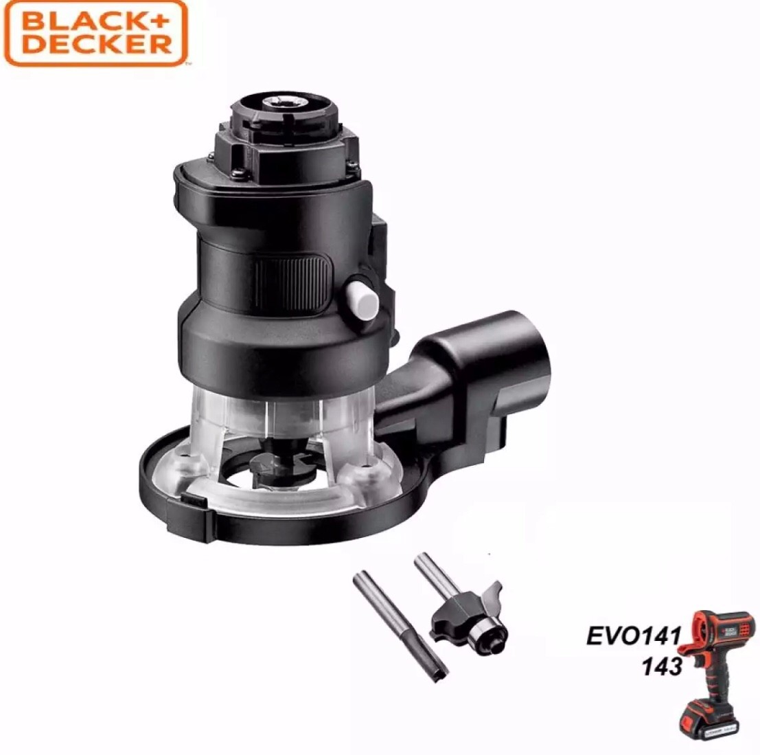 Đầu phay gỗ dành cho MULTI EVO Black+Decker MTRT8-XJ