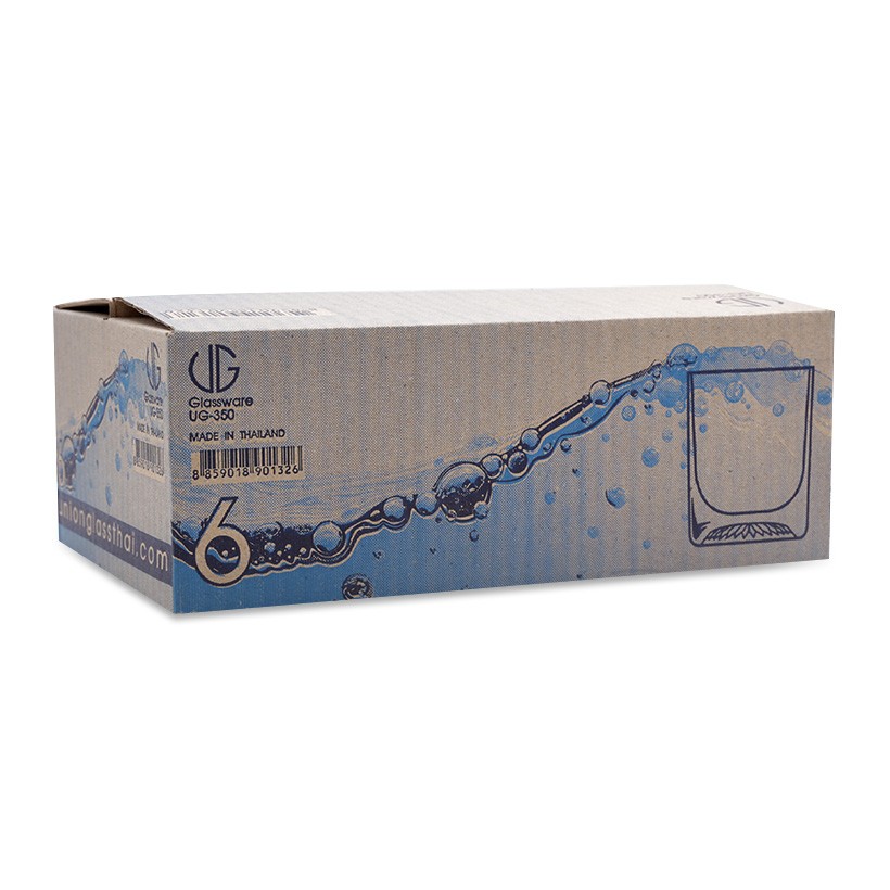 Bộ 6 ly UG 350 Thái Lan (Mã SP: lyug350thailan)
