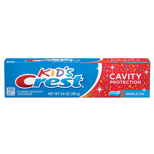 Hình ảnh Kem đánh răng cho bé Crest Cavity Protection Sparkle Fun, 130g