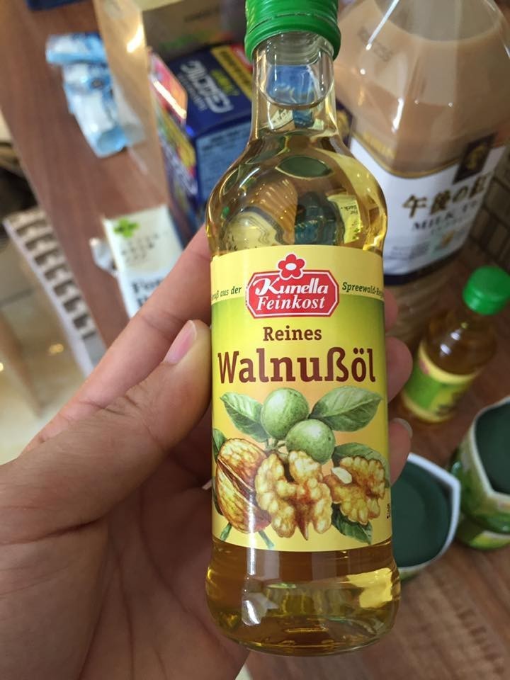 Dầu óc chó Kunella Feinkost Walnubol - 100ml - Đức