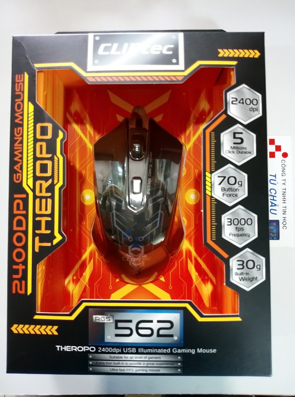 Chuột Gaming Cliptec RGS562