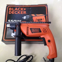 Máy khoan động lực 550w - 13mm black+decker hd555-b1 new 2017