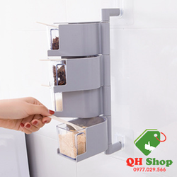 Khay đựng gia vị 4 tầng