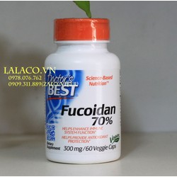 Viên uống hỗ trợ điều trị Ung thư Doctor's Best Fucoidan