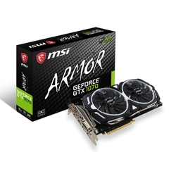 Card màn hình MSI GTX 1070 ARMOR 8G OC - 8GB GDDR5