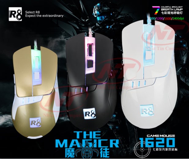 Chuột máy tính Mouse R8-1620