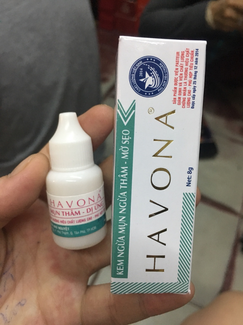 Kem trị mụn thâm - dị ứng havona Mới (Mã SP: H896)