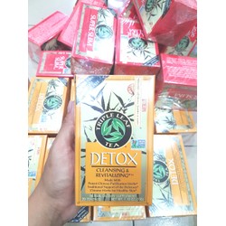 Trà thảo dược thanh lọc cơ thể Triple Leaf Tea Detox Cleansing & Revitalizing - 20 túi