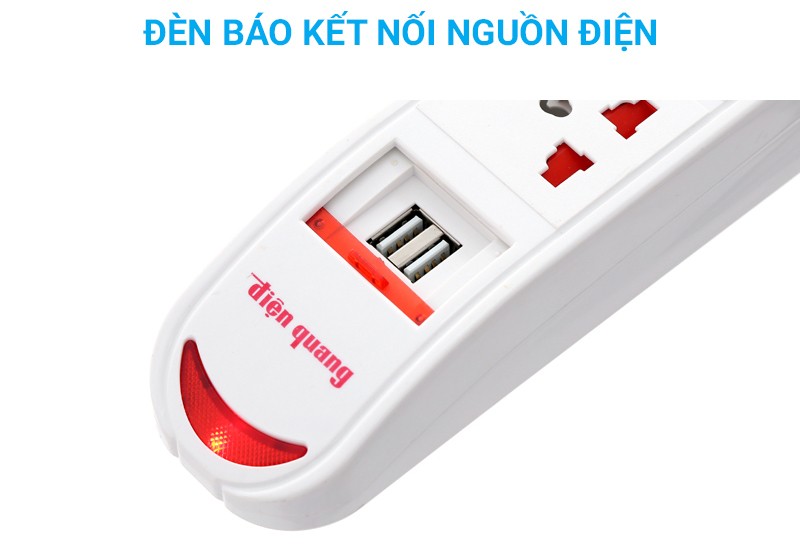 Ổ Cắm USB Điện Quang DBW103USB 5W