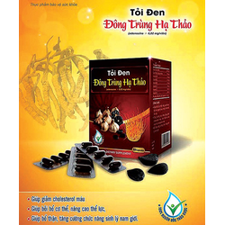 Tỏi đen đông trùng hạ thảo 60 viên