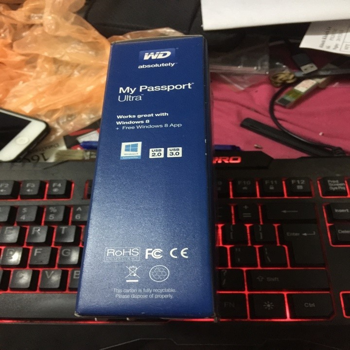 Ổ Cứng Di Động WD My Passport Ultra 2TB New BH 3 Năm 7