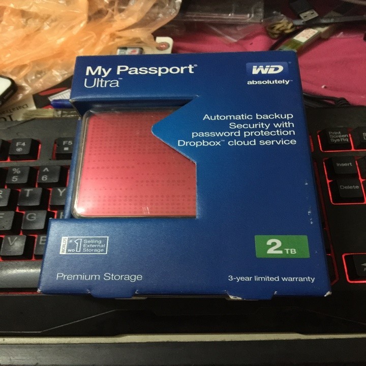 Ổ Cứng Di Động WD My Passport Ultra 2TB New BH 3 Năm 1