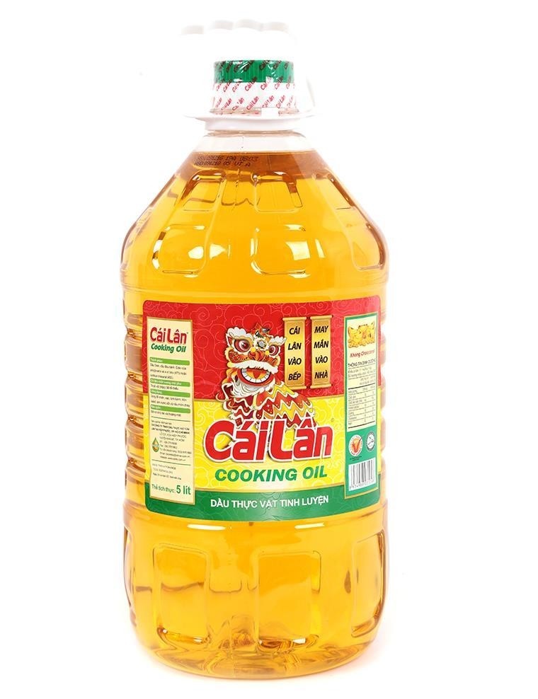 Dầu ăn Cái Lân 5L- date mới