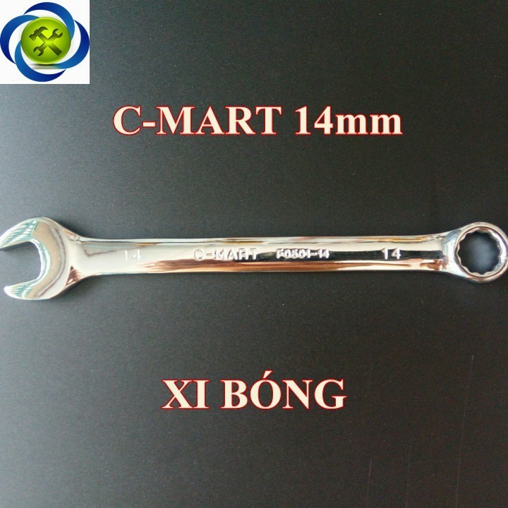 Cờ lê C-MART F0501-14 14mm xi bóng 1