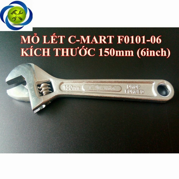 Mỏ lết C-MART F0101-06 150mm 6inch 1