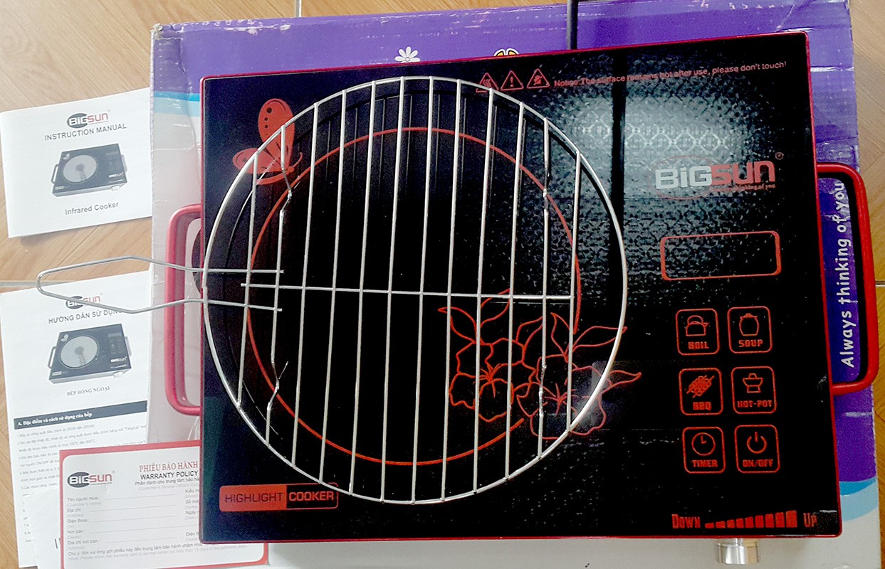Bếp hồng ngoại Bigsun BIF-4TH