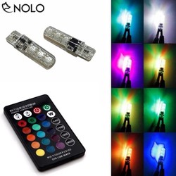 Bộ 2 Đèn Led 3D Demi MT10 Đổi Màu Có Remote Điều Khiển – capdendemi