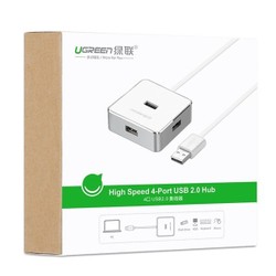 Bộ chia USB 2.0 ra 4 cổng chính hãng Ugreen UG-30422
