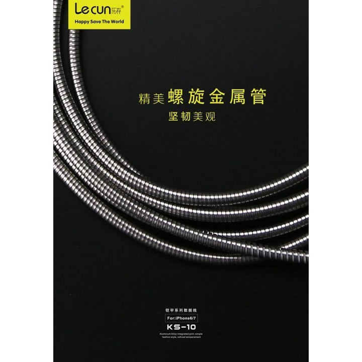 CÁP SẠC LIGHTNING LECUN KS-10