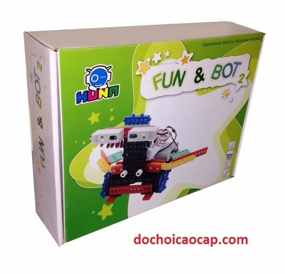 Bộ xếp hình Robo HUNA 2