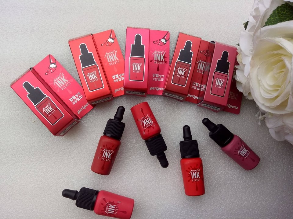 Hình ảnh SON KEM LÌ PERIPERA VELVET-TẶNG KÈM SON DƯỠNG MÔI NHA ĐAM