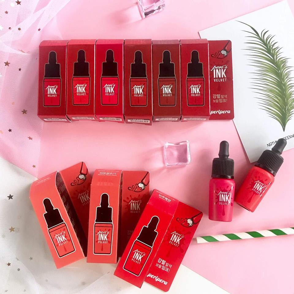 Hình ảnh SON KEM LÌ PERIPERA VELVET-TẶNG KÈM SON DƯỠNG MÔI NHA ĐAM