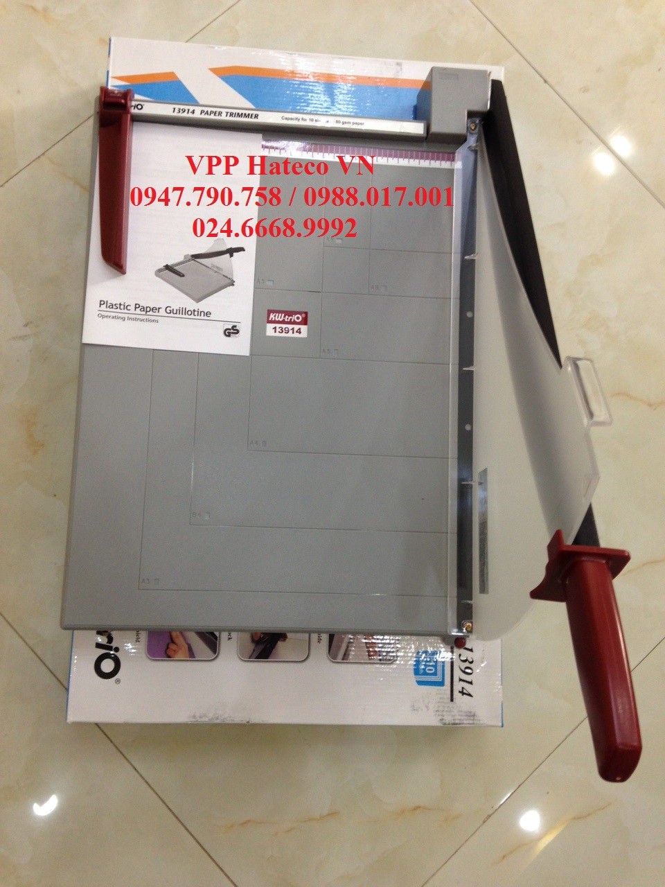 Bàn dao cắt giấy Kw-Trio 3914