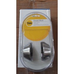 Khóa cóc yale 2 bên chìa inox V8121 US32D