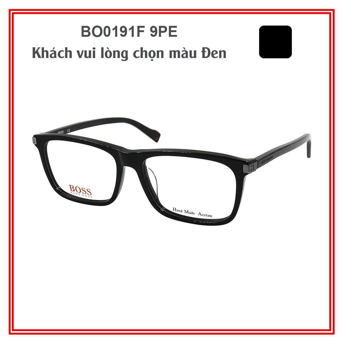 Gọng kính BOSS ORANGE BO0191F