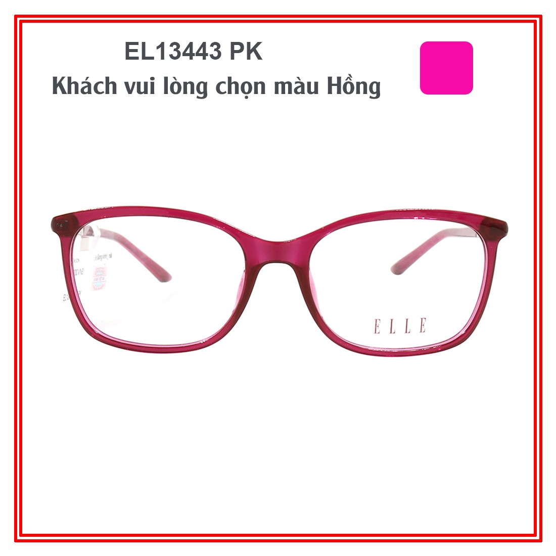 Gọng kính ELLE EL13443 PK