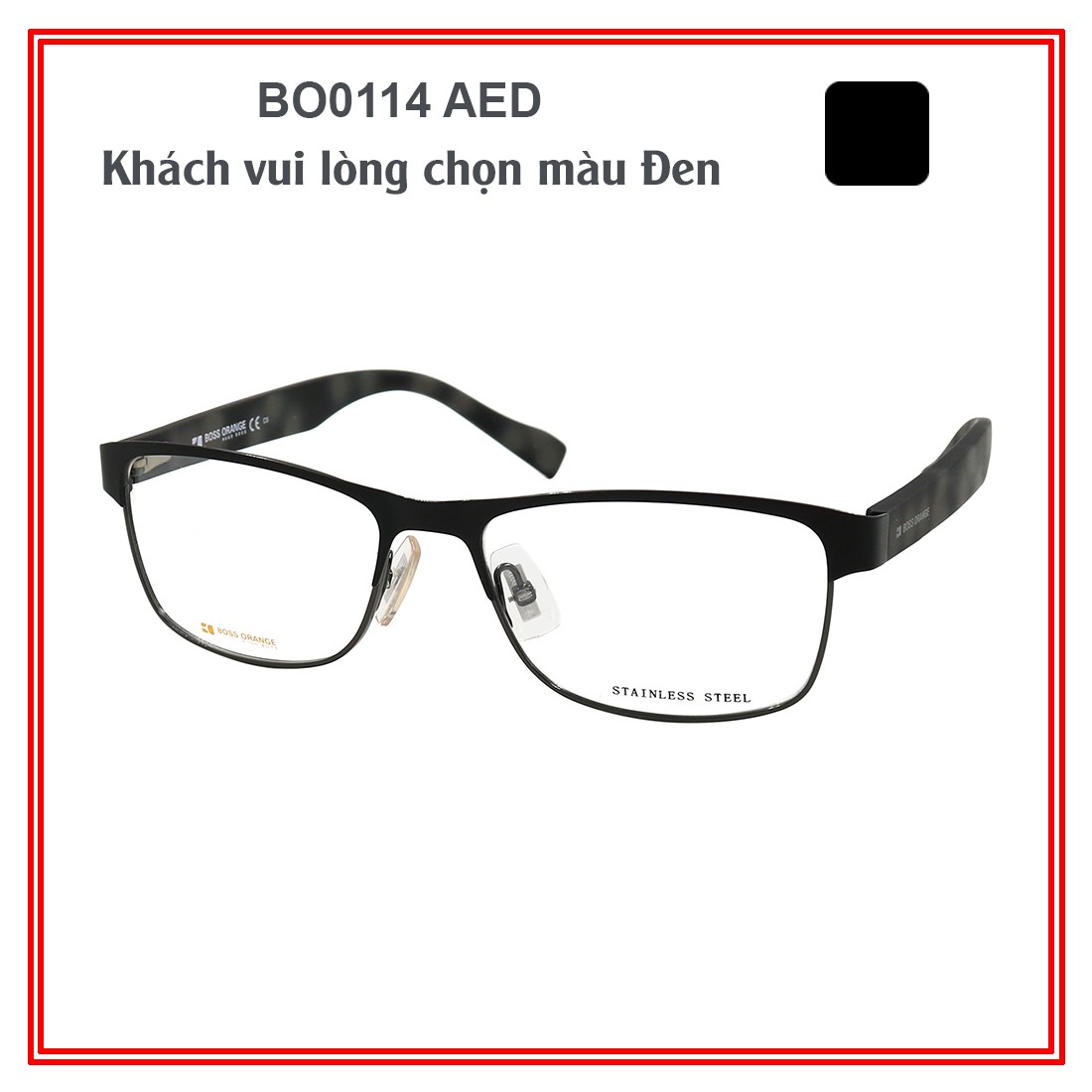 Gọng kính BOSS ORANGE BO0114