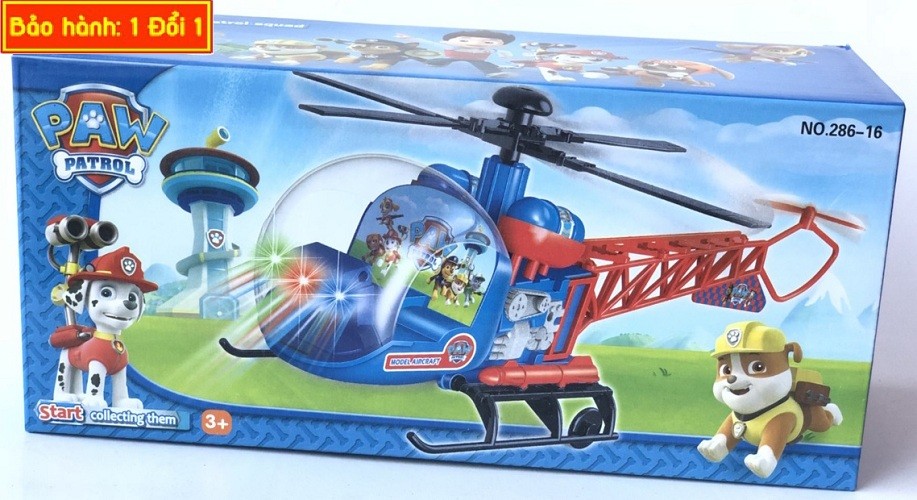 Đồ chơi trực thăng Patrol + pin