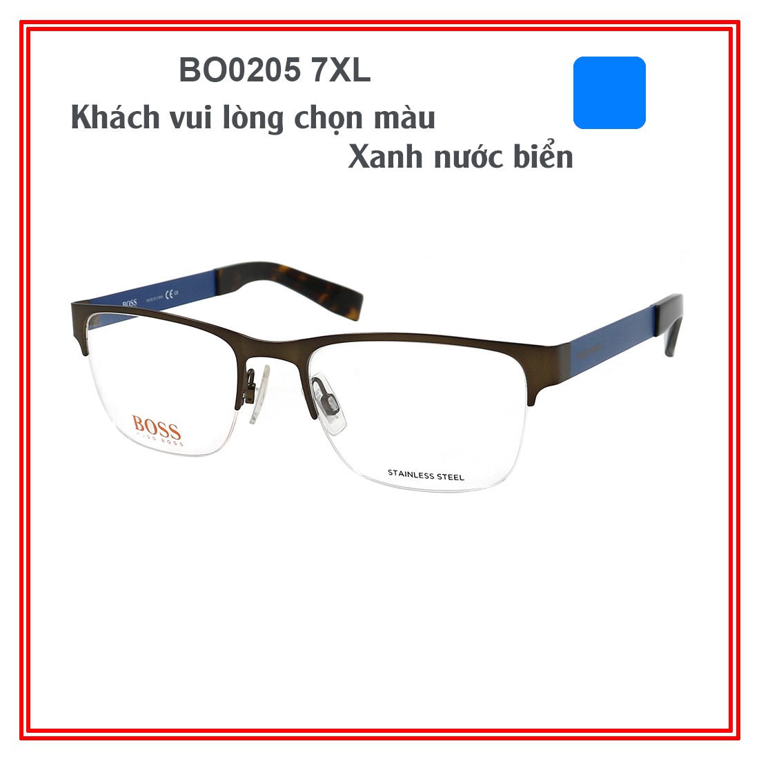Gọng kính Boss Orange BO0205