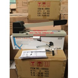 Đục lỗ kw trio 933, 190 tờ - máy dập lỗ trio 9330 - bấm lỗ hàng chính hãng