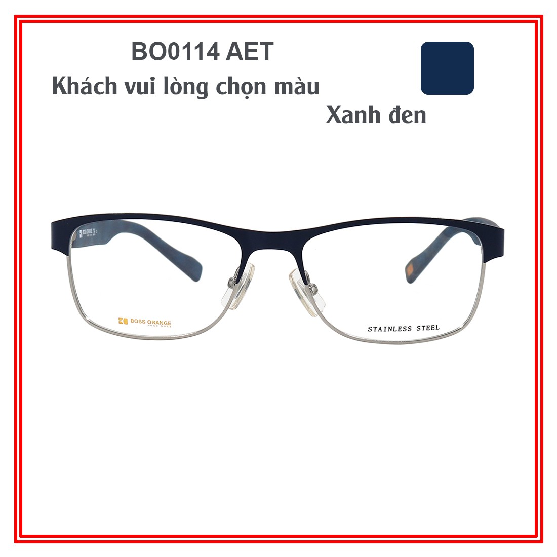 Gọng kính BOSS ORANGE BO0114