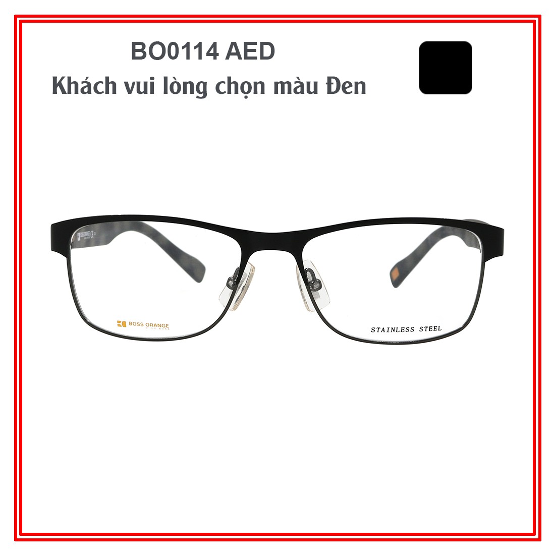 Gọng kính BOSS ORANGE BO0114