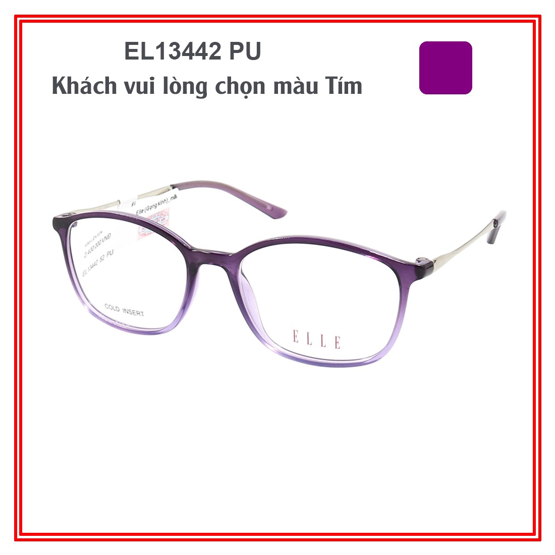 Gọng kính ELLE EL13442-EL14377