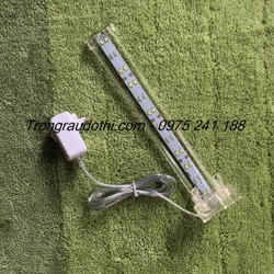 Đèn led bể cá kẹp bể cá cảnh ánh sáng đẹp tuyệt vời Xilong D40 cho bể 50-60cm, siêu sáng và tiết kiệm điện